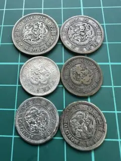 朝鮮20銭銀貨 竜 隆熙3年 1909年 大韓 朝鮮古銭 20CHONアジア 朝鮮20銭銀貨 竜 隆熙3年 1909年 大韓 朝鮮古銭 20CHONアジア
