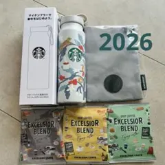STARBUCKS　福袋、コメダ珈琲店、タリーズ、ステンレスタンブラー、 2026年最新】タリーズ ステンレスボトル 福袋の人気アイテム - メルカリ