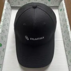 manus ブラック キャップ