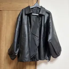 フェイクレザージャケット レザージャケット