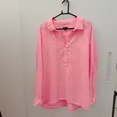 Talbots リネンシャツ ピンク XLサイズのサムネイル