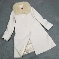 Apuweiser-riche フォックスファー付け襟　ロングコート