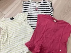 《7日限定価格》petit main 半袖Tシャツ100cm 3枚セットのサムネイル