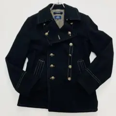【希少サイズ　美品】　ポールスミス　ピーコート　ダブル　ウール　刻印ボタン　L
