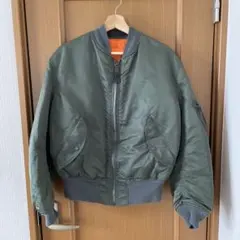 USA製 ALPHA INDUSTRIES ma-1 L 90s 短丈 美品】ALPHA INDUSTRIES MA-1 USA製 L 90s 短丈 - メルカリ