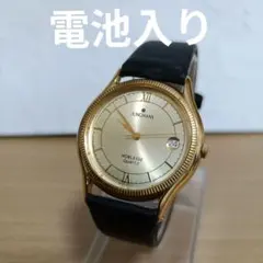 JUNGHANSユンハンスNOBLESSEノブレス★メンズクォーツ★電池入り稼働のサムネイル