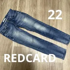 REDCARD ライトブルー ストレートデニム22