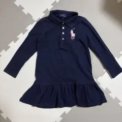 Polo Ralph Lauren ネイビー ワンピース 3/3T 100cm