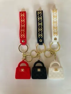 [CHANEL］キーホルダー(3個セット) ノベルティ