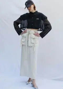 PRANK PROJECT カーゴラップレイヤードスカート