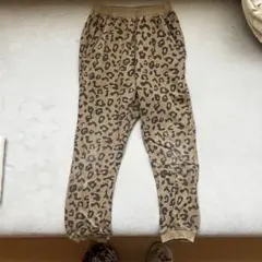 BREEZE ヒョウ柄 ロングパンツ 130