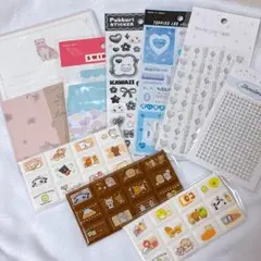 便箋　シール　チョコブロックシール　すみっこぐらし　リラックマ　セット