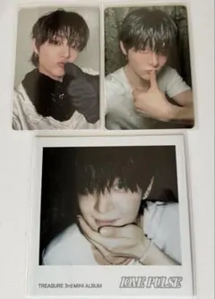 TREASURE ジフン　LOVE PULSE 　TEUME VER. トレカ