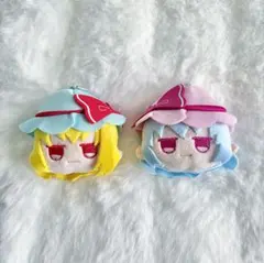 東方Project フェイスぬいぐるみキーホルダー じとっと ダイソー