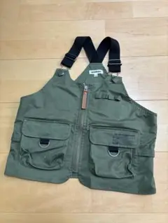 CAPTAIN STAG オリーブグリーン ベスト　120cm