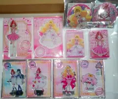 キュアフローラ（春野はるか）10周年メモリアル　アクリルスタンド他10点セット