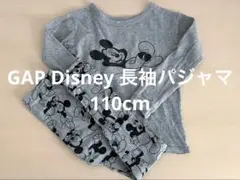 GAP 110cm ミッキーマウス 長袖パジャマ グレー