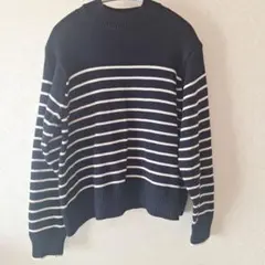 ユニクロ　ボーダー　ニット