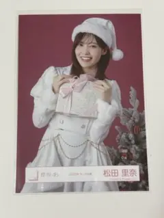 櫻坂46 生写真 田村保乃 2025年 サンタ衣装 チュウ - メルカリ