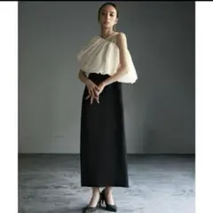 choko様専用　オーガンジーバルーンヘムトップス・ノースリーブワンピース