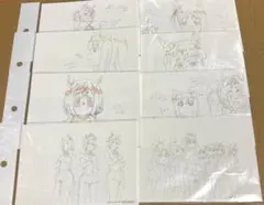 ウマ娘 プリティーダービー 原画風ポストカード 8枚セット