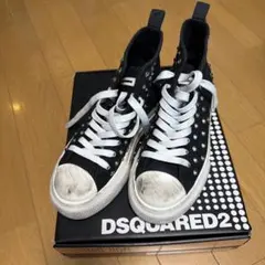 最後の断捨離！dsquared2 Berlin スタッズスニーカーのサムネイル