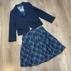 pom ponette ブレザー・スカート・リボン　フォーマル　卒服　セレモニー