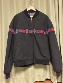 90s'David James ネイティブ柄　ジャケット　made in usa