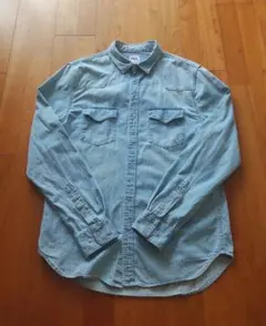 ZARA デニムシャツ ライトブルー