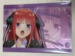 五等分の花嫁　中野ニ乃　クリアファイル