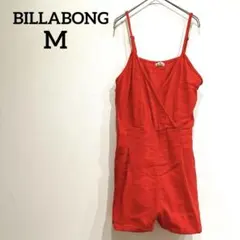 BILLABONG 【M】レッド オールインワン サロペット