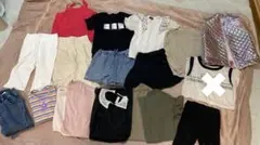 〔値下げOK〕秋冬　ダウン付き120cm 女の子　18点まとめ売り