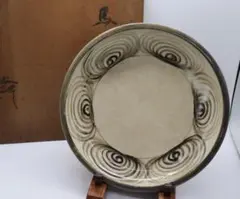 骨董品 瀬戸本業焼 馬の目皿 直径265mm - メルカリ