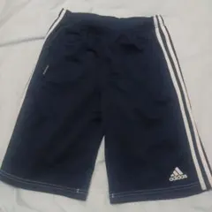 adidas ハーフパンツ ネイビー 150cm