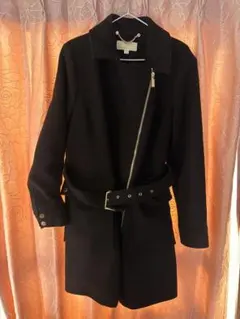 MICHAEL マイケル　マイケルコースブラックロングコート