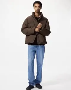 UNIQLO ワイドストレートジーンズ　30 丈長め