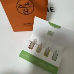 【週末値下げ】未使用HERMES エルメス 庭シリーズ香水サンプルセット 4種