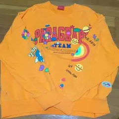 Paragraph オレンジ グラフィックスウェット