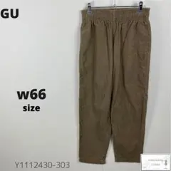 GU ジーユー コーデュロイシェフパンツ ズボン 秋冬 メンズ S