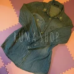 INGNI ビジューデニムシャツ