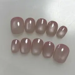 《現品》ネイルチップ マグネットネイル ピンクネイル シンプルネイル
