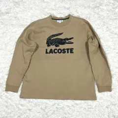 LACOSTE × BEAMS ビッグワニプリント ロングスリーブ Tシャツ