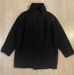 KBF コクーンコート　オーバー　黒