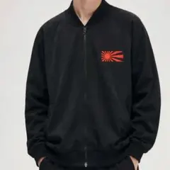 ハードコア パンク 旭日旗 刺繍ZIP トラックジャケット ダムド 666 