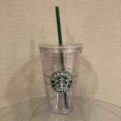 スターバックス 旧ロゴクリアタンブラー