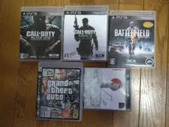 PS3 ゲームソフト他 5本セット