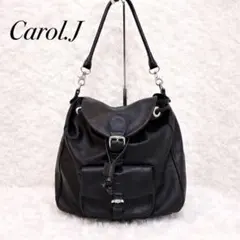 Carol.J ワンショルダー リュック 2way 本革 Y2K 00s