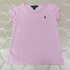Polo Ralph Lauren ピンク Tシャツ 6サイズ 120 半袖 女
