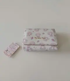 サンリオ　マイスウィートピアノ　三つ折り財布　がま口　新品　Sanrio