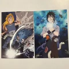 NARUTO サスケ ナルト デイダラ 生ブロマイド セット - メルカリ